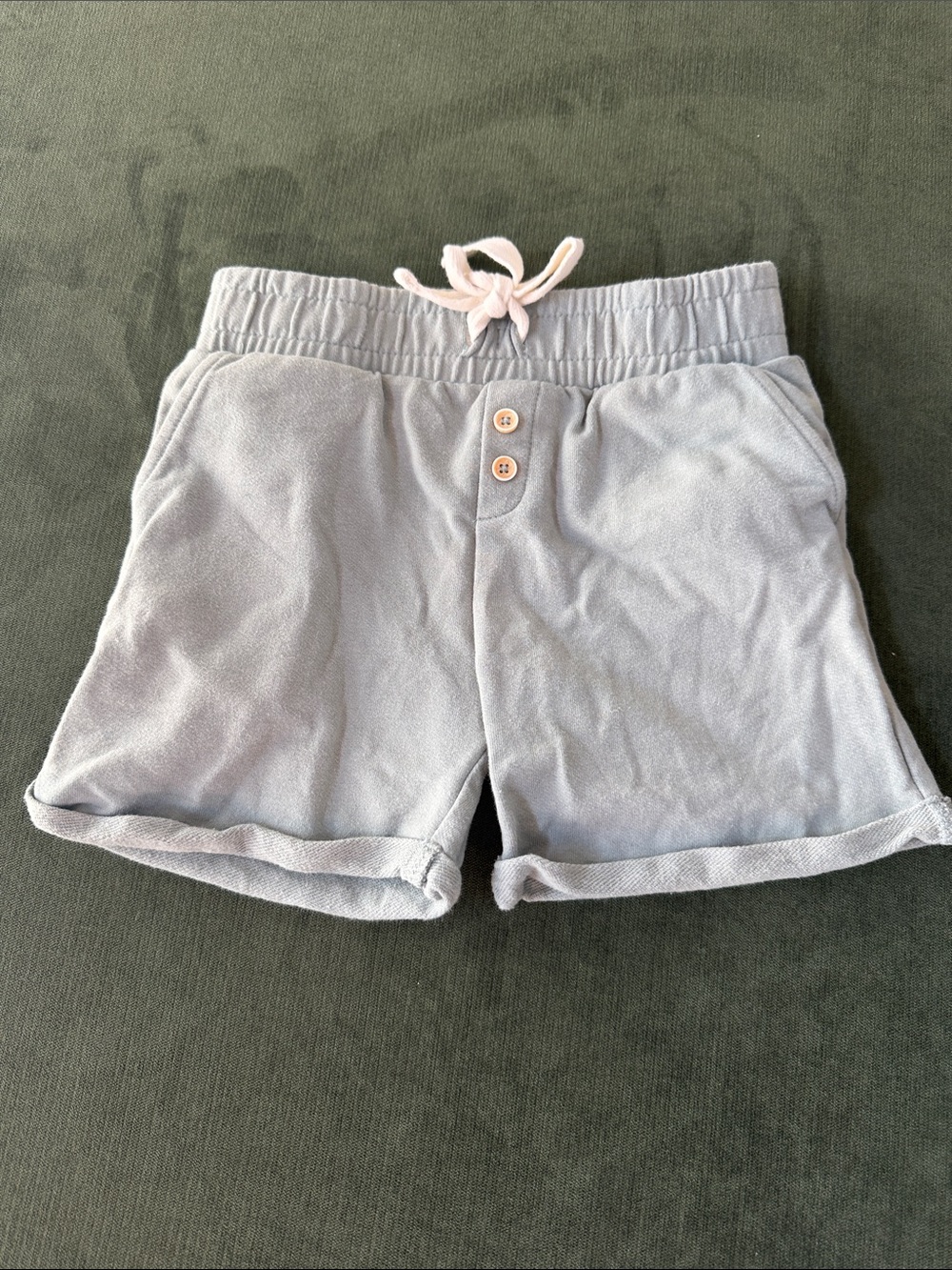 Jamie Kay Light Blue Drawstring Shorts
